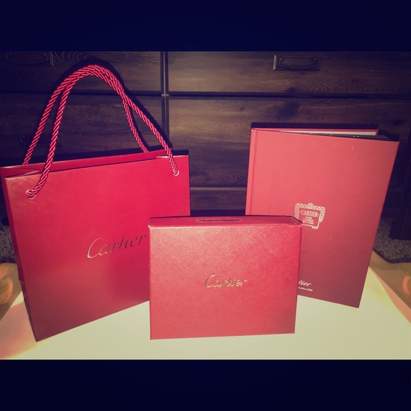 Cartier Handbags - Cartier wallet box with jewelry book